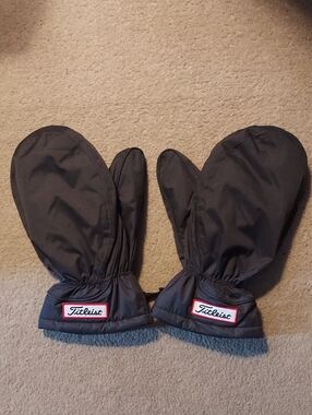 Titleist Cart Mitts Golf Gloves Black